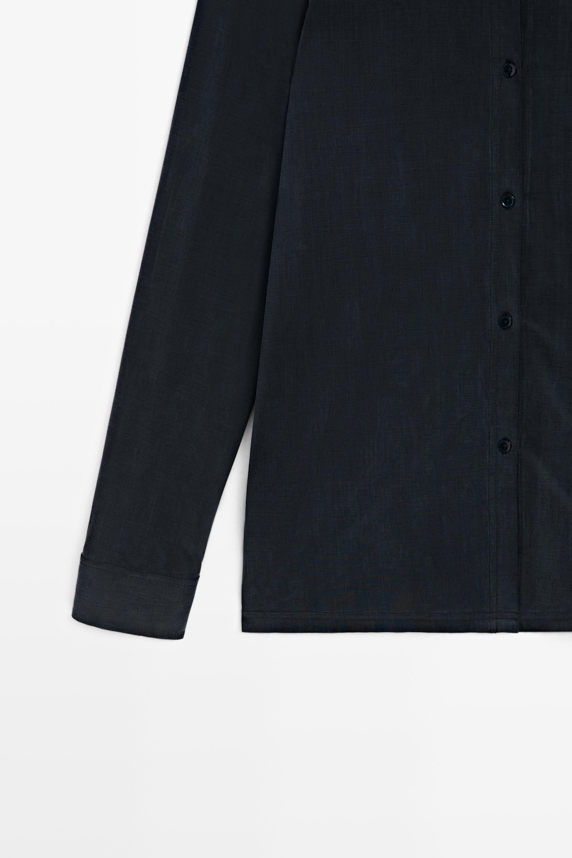 Flowing shirt with collar - STUDIO